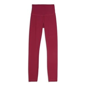 Lululemon Like-New Base Pace 28” High-Rise Leggings in Pomegranate Red Size 4